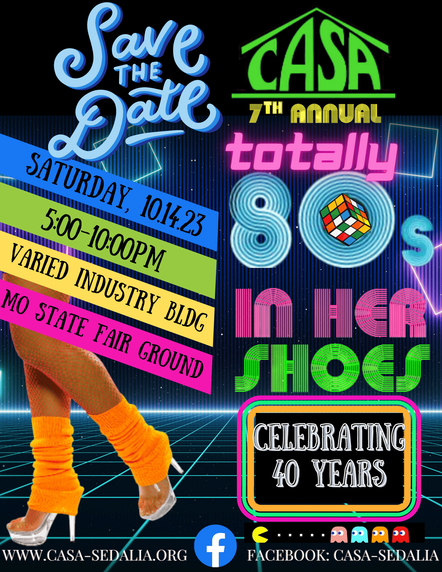CASAs 7th Annual Totally 80s In Her Shoes pic